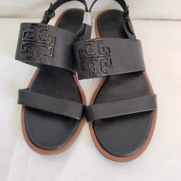 Tory Burch Black Melinda Sandals size 7.5 - Picture 6 of 14